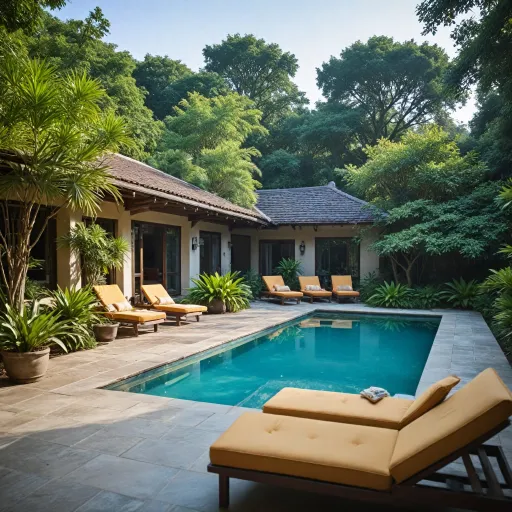 Luxury guesthouse booking with pool: elevate your stay with stunning views and exclusive amenities