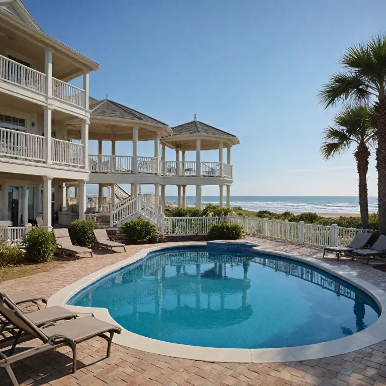 Hotel villa capriani: luxury guesthouse rentals on north topsail beach