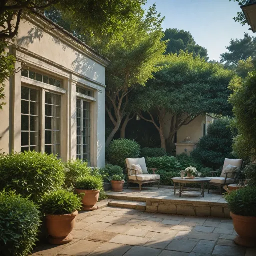 Elegant stays in a house with guest house for refined travellers