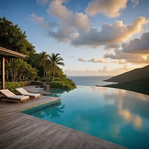 Blackstone villa in Marigot bay: refined ocean view living in St. Barthélemy